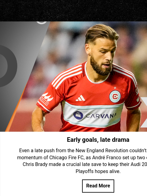 mlssoccer newsletter: Chicago Fire FC inches closer to the Audi 2025 MLS...