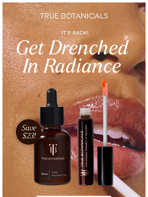 truebotanicals newsletter: 15% Off the Perfect After Summer Duo