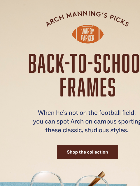 warbyparker newsletter: Be sure to take notes
