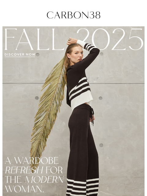 carbon38 newsletter: FALL 2025 — now live.