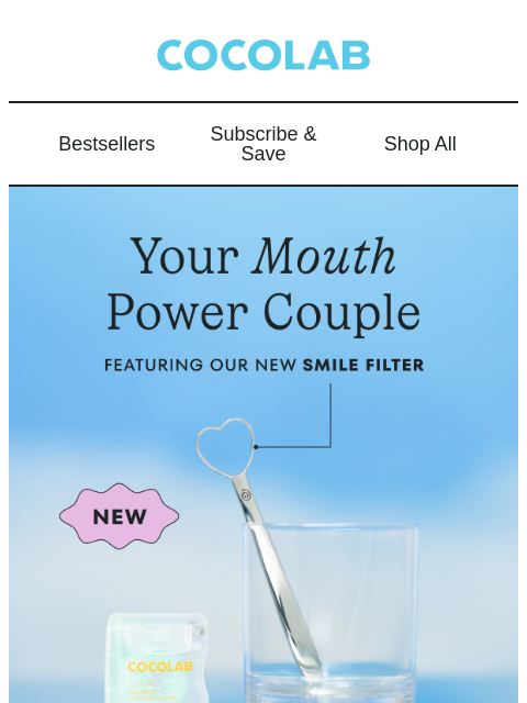 cocolab newsletter: Smile Filter 🤝 Cocofloss