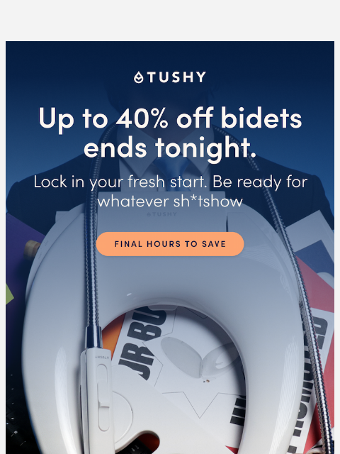 hellotushy newsletter: SALE ENDS TONIGHT ‼️