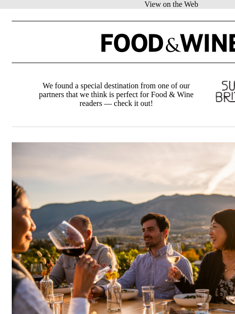 meredith newsletter: The Canadian Gastronomy Hub You Need to Visit