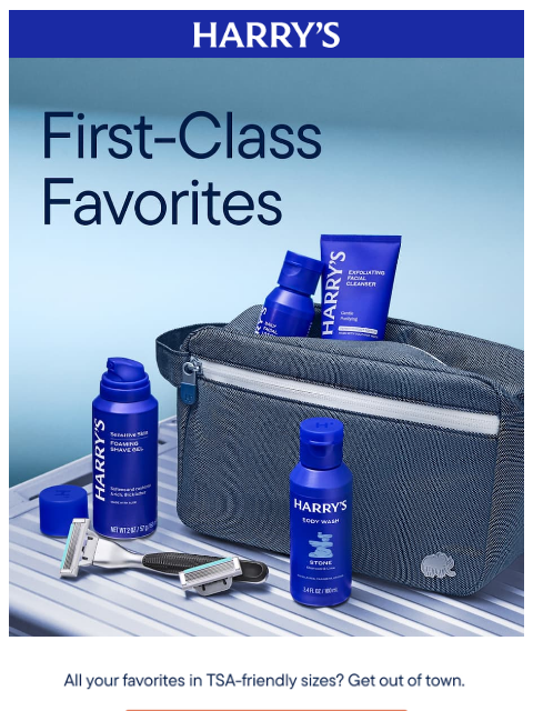 harrys newsletter: Vacation bound? Minis are the move.