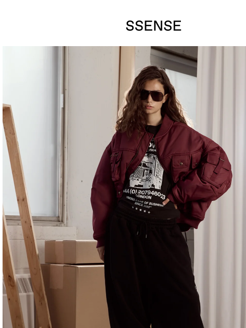 ssense newsletter: Four Cities, One Suitcase