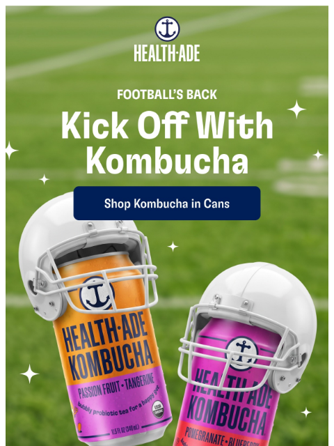 health-ade newsletter: Cheers to a probiotic winner 🏈