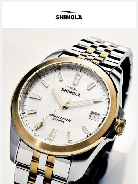 shinola newsletter: Four Reasons to Mix Metals