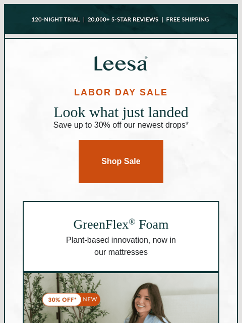 leesasleep newsletter: We’ve got something new for you