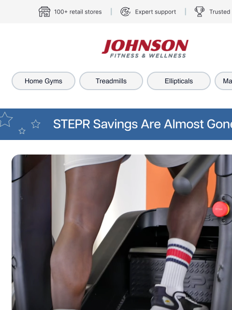 johnsonfit newsletter: 🚨 STEPR Savings Won’t Last