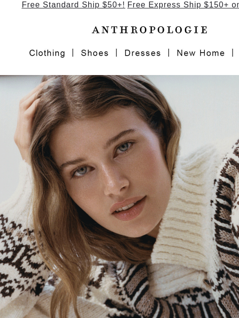anthropologie newsletter: Our Holiday Gift Forecast is here