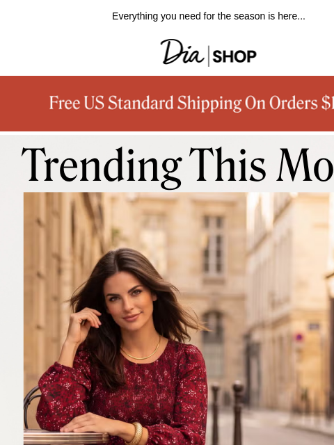 dia newsletter: What's Trending for Fall ❤️‍🔥