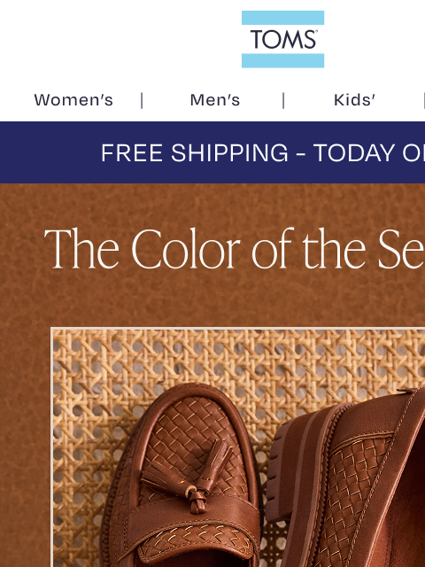 toms newsletter: Amber Brown—A Classic Color for Fall