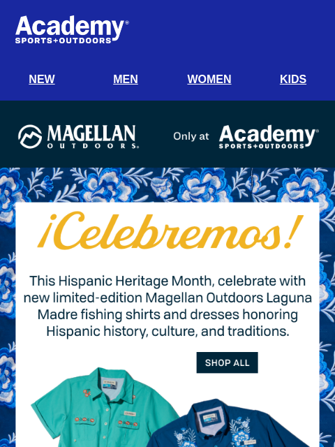 academy newsletter: Limited-Time Hispanic Heritage Month Styles