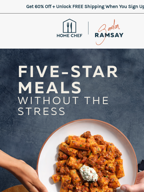 homechef newsletter: Gordon Ramsay’s favorite recipes delivered to your...