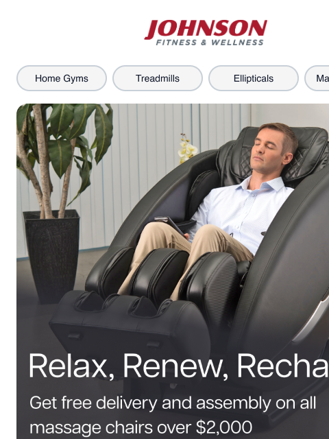 johnsonfit newsletter: Make Relaxation Part of Your Routine