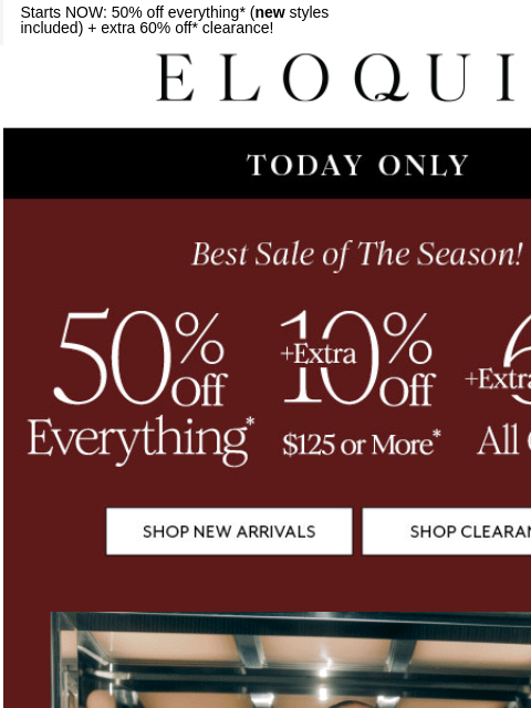 eloquii newsletter: BLACK FRIDAY IN SEPTEMBER 🤭 
