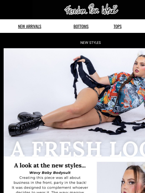 freedomravewear newsletter: 🌊 GET WAVY W/