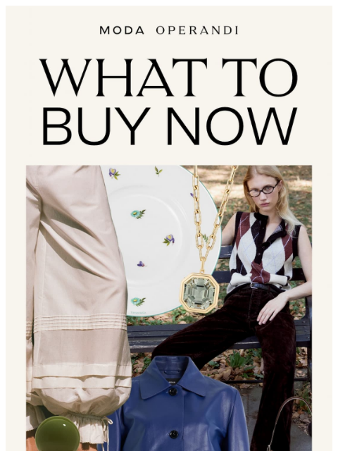 modaoperandi newsletter: Our best kept secret (until now)