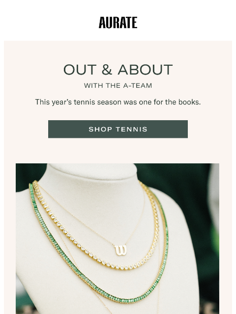 auratenewyork newsletter: Tennis Season Recap