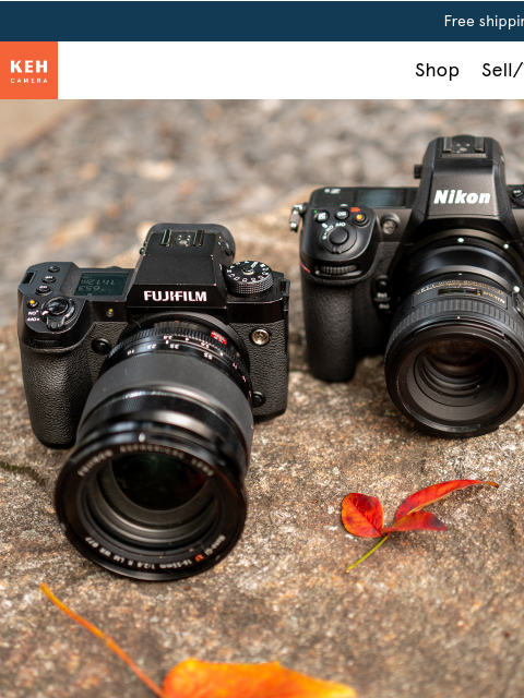 keh newsletter: Lens guide for the perfect fall shots 🍂 📸