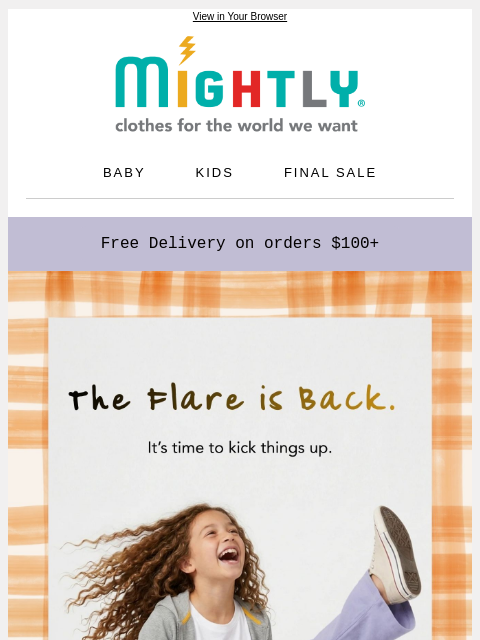 mightly newsletter: Good News: The Flare Is Back!🍁
