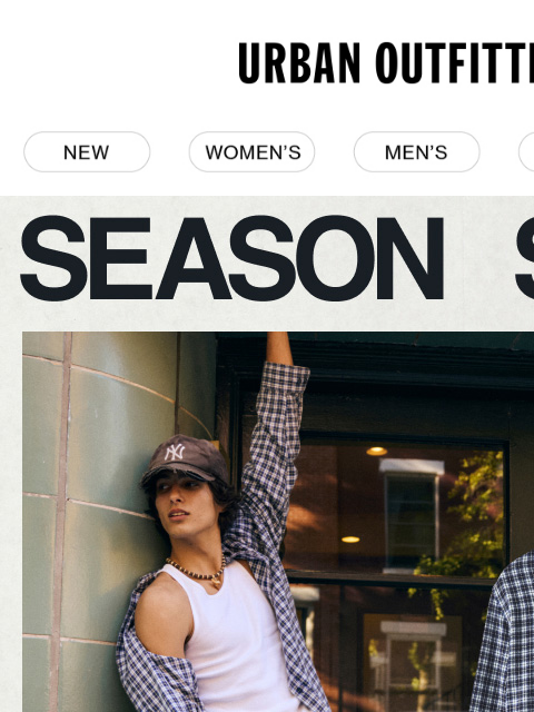 urbanoutfitters newsletter: Your fall uniform: flannels & utility pants