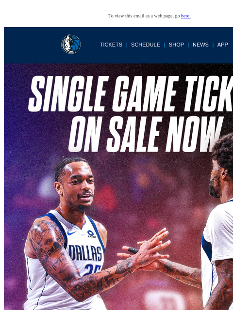 mavsmail newsletter: Chase Exclusive: priority access starts now!