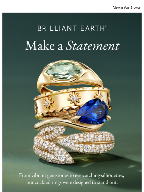 brilliantearth newsletter: Cocktail hour just got an upgrade
