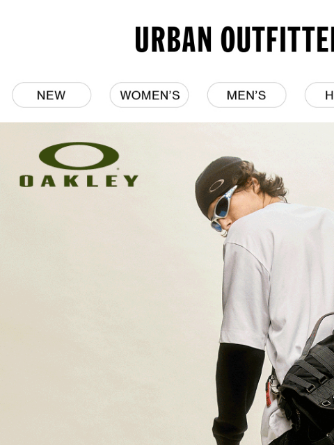 urbanoutfitters newsletter: New Oakley: Go-to sportswear & everyday fits