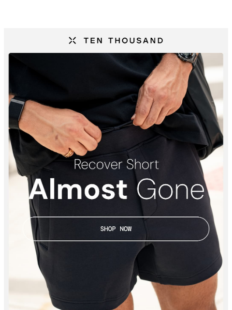 tenthousand newsletter: Low Stock: Recover Short