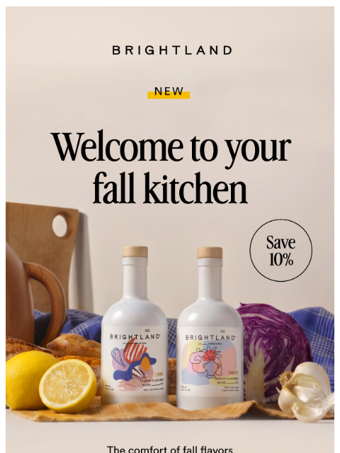 brightland newsletter: Back to Routine, Back to Really Good Flavor