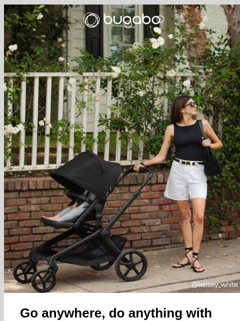 bugaboo newsletter: The stroller that does it all
