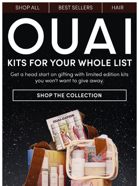 theouai newsletter: The holidays came early 🎁