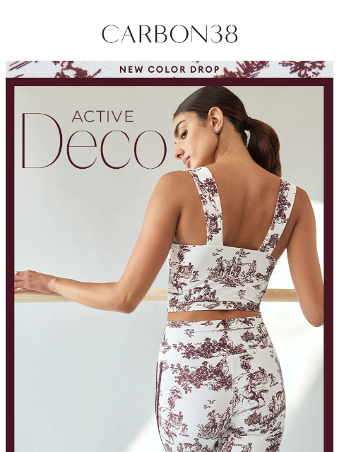 carbon38 newsletter: NEW: Fig Toile Active