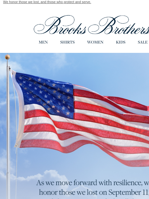 brooksbrothers newsletter: In memoriam