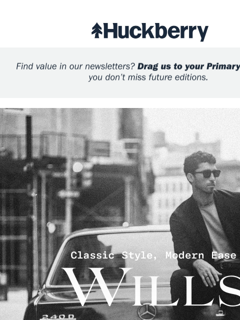 huckberry newsletter: Our Co-Founder’s New Favorite Brand