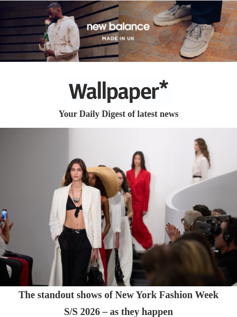 futureplc newsletter: Standout shows of New York Fashion Week so far