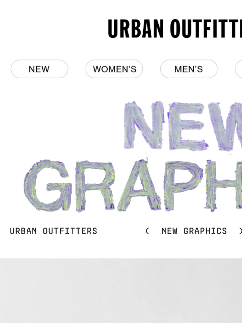 urbanoutfitters newsletter: classic 🚗 graphics