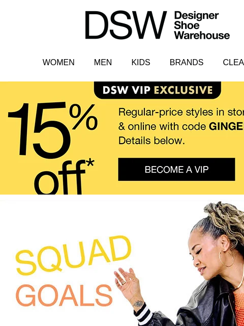 dsw newsletter: Oh, heyyyy NEW sneakers