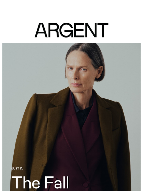 argentwork newsletter: Just In | Meet your new fall blazer.