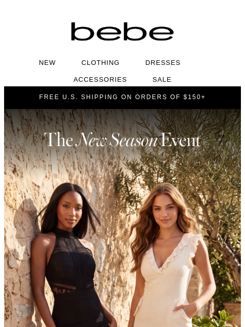 bebe newsletter: Your Favorites Are 30% Off. For Now.