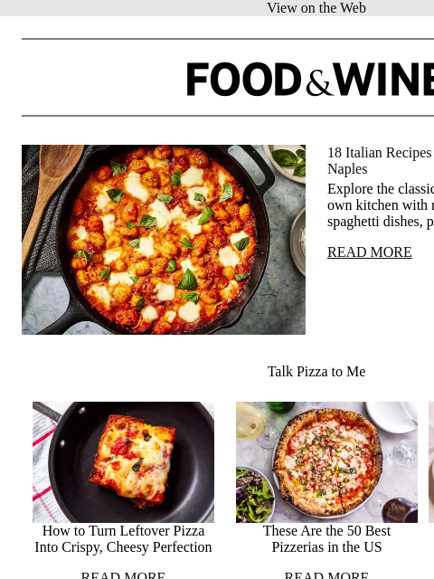 meredith newsletter: 18 Italian Recipes That Will Transport You to Napl...