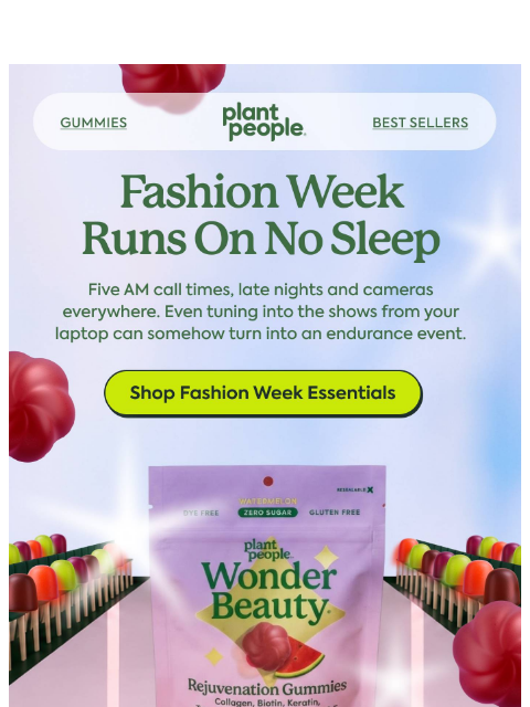 plantpeople newsletter: Join the Buzz: Vogue Raves About Our Gummies!