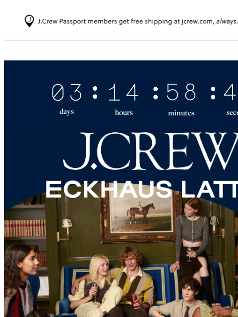 jcrew newsletter: Coming soon: Eckhaus Latta X J.Crew