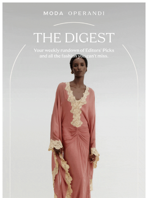 modaoperandi newsletter: What’s next from DE LA VALI