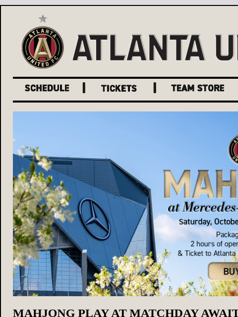 atlutd newsletter: Calling All Mahjong Players 🀄