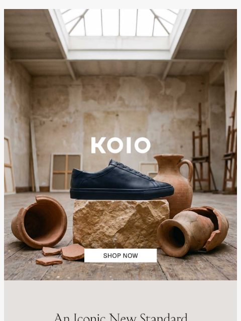 koio newsletter: Introducing Capri Antica: Our Bestseller, Upgraded