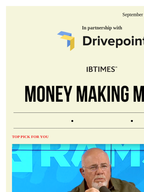 beehiiv newsletter: Dave Ramsey Says Stop Buying Bonds for Retirement—...