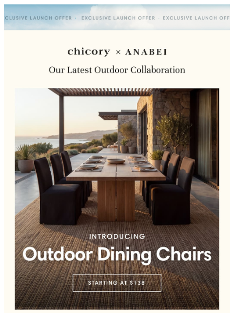 anabei newsletter: ☀️ Dinner’s Moving Outside ☀️