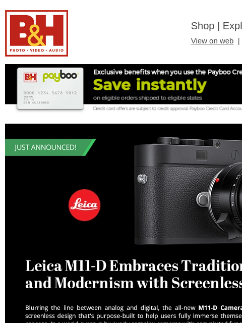 Free Shipping on most items B&H Shop | Explora | Used Dept View on web | Contact Us: 877-865-9088 Visit the B&H SuperStore - See hours Visit the B&H SuperStore - See hours Leica Insert 9-12